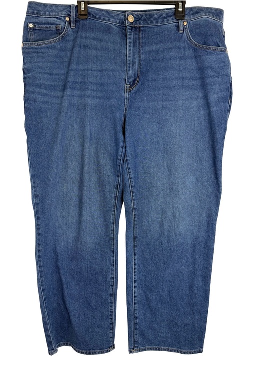 Seven7 Denim - Seven7 Women's Straight Leg Blue Jeans